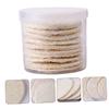 Didiseaon 10pcs Makeup Removal Pads Reusable Facial Cleansing Puff for Deep Cleaning Soft Loofah Design for Makeup Sunscreen and Cosmetics Removal and Travel-Friendly view 3