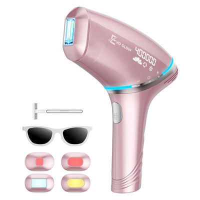 IPL Laser Hair Removal Device for Women & Men, Nex-Gen At Home Laser Hair Removal with 45F Dual Sapphire Ice Cooling for Painless & Long Lasting Results, Full Body Lazer Hair Removal for Women