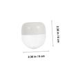 Didiseaon 3pcs Makeup Sponge Holder Case Breathable Travel Container for Makeup Sponges Compact Design Ventilation for Easy Drying and Storage for Travel Use view 2