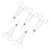 KAILIKETIY Piercing Pliers 5pcs Disposable Diagonal Pliers Body Piercing Tools Clamps Easy to Use view 1