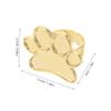 2 Piece Manicure Palette Ring Alloy Metal for Nail Art Mixing view 2