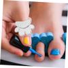 2 Piece Manicure Palette Ring Alloy Metal for Nail Art Mixing view 3