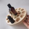 Garneck Essential Oil Bottle Display Stand 22 Grid Wooden Storage Tray view 3