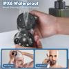 6D Electric Head Shaver for Men, Magnetic Wet & Dry Razor Electric Razor Hair Trimmer, IPX6 Waterproof, LED Display, Rechargeable Cordless Grooming Kit view 4