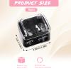 Gjinxi 5-Pack Dual Hole Eye Liner & Lipliner Pencil Sharpener, Manual, Steel, Makeup Sharpeners view 2