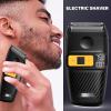 Electric Shaver Small Beard Trimmer Rechargeable Electric Shaving Tool Small Shavers Present For Father And Husband view 2