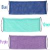 3-Pack Authentic African Net Sponge  Exfoliating Sapo Bath Body Scrubber from Ghana Tradition Random Colors view 3