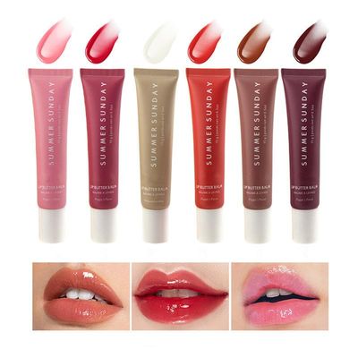 6 Pcs Butter Lipstick Liquid Lip Enriching and Moisturizing Lipstick Is Suitable for Lip Care In Summer and Winter
