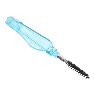 HONMEET Eyelash Comb Separator Tool for Eyelashes and Eyebrows Design Fine Bristles for Grooming Portable Makeup Brush Transparent Color