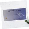 WOONEKY 50pcs Disposable Pvc Gloves for Food Prep and Cleaning Transparent Single Use Gloves for Household and Fits Palm view 4