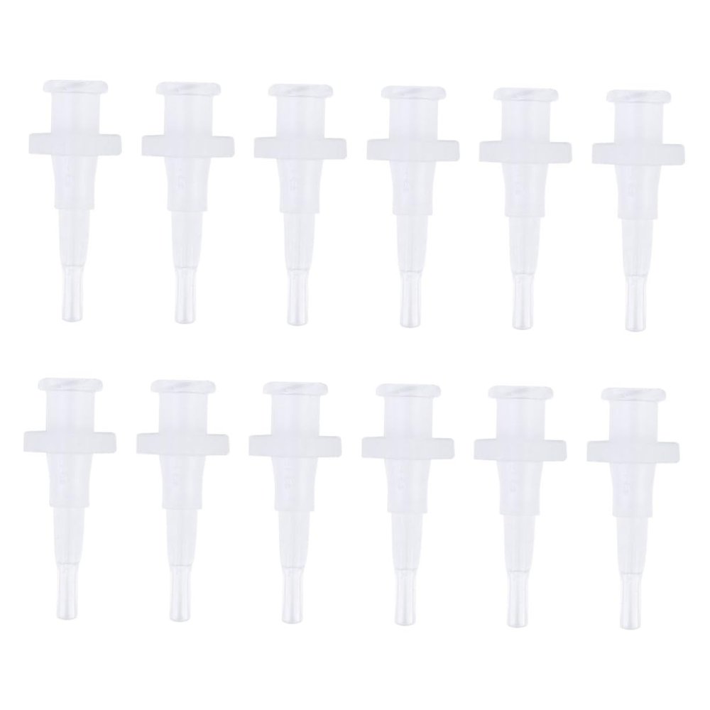 minkissy 30pcs Ear Washer Tips Disposable Replacement Tips for Ear Wax Cleaning Soft and Rigid Design Compatible