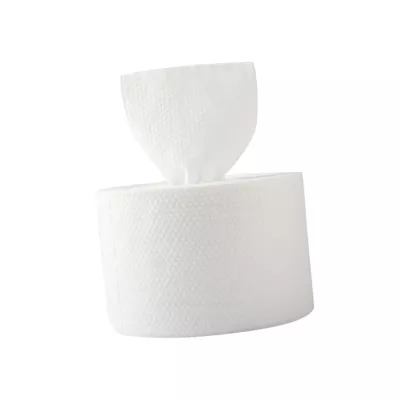100% Cotton Disposable Washcloths 50-Pack Soft Facial Towels for Makeup Removal Wet and Dry Use for Home and Spa Hypoallergenic Cleaning Cloths for Women