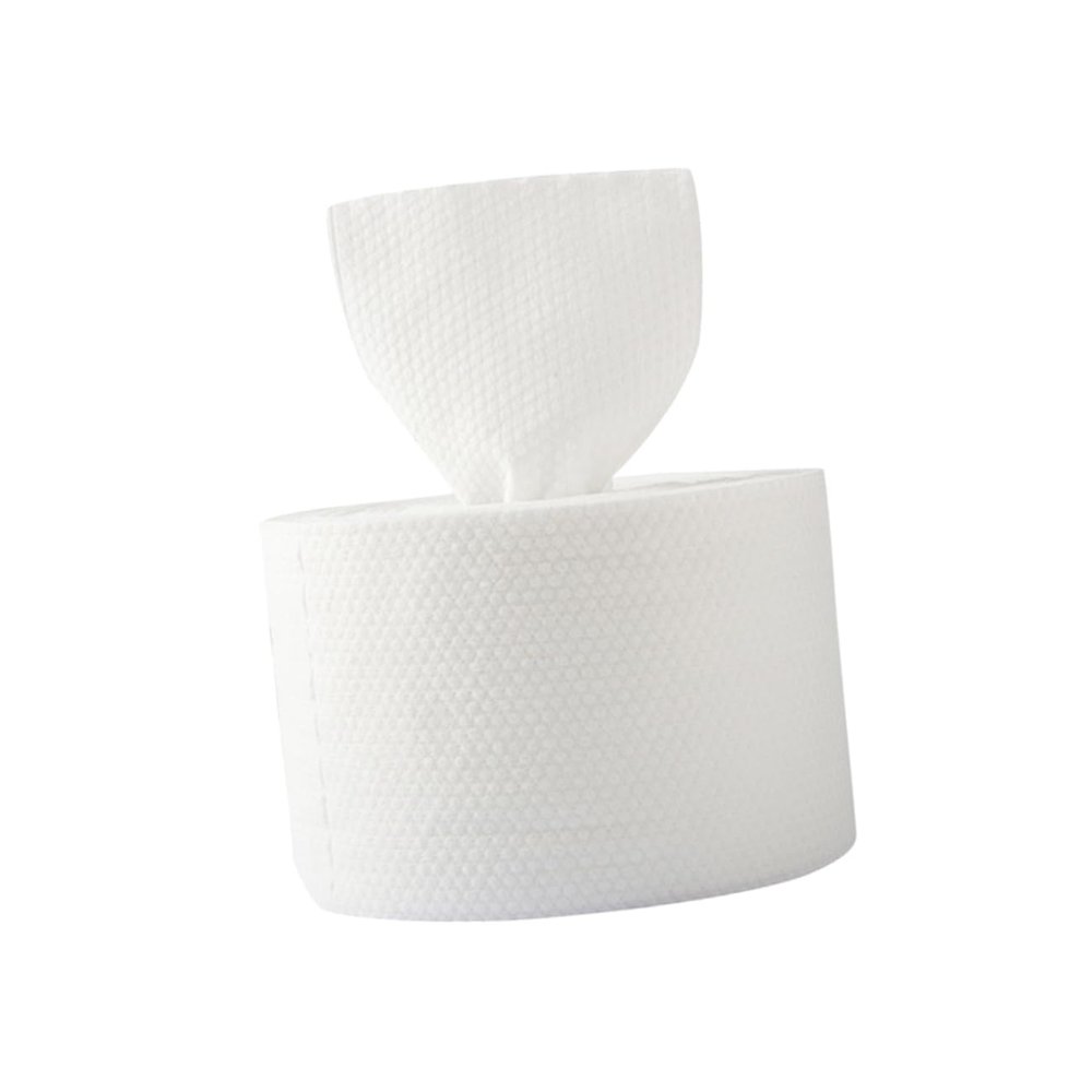 100% Cotton Disposable Washcloths 50-Pack Soft Facial Towels for Makeup Removal Wet and Dry Use for Home and Spa Hypoallergenic Cleaning Cloths for Women