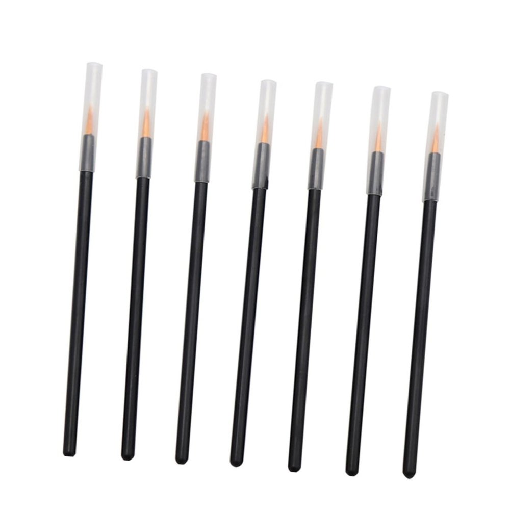 TOGEVAL 100pcs Eyeliner Helper Tool Brushes Safe Practical Eyeliner Liquid Makeup Tools