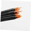 TOGEVAL 100pcs Eyeliner Helper Tool Brushes Safe Practical Eyeliner Liquid Makeup Tools view 3