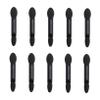 LOORGVEL 10pcs Disposable Dual-sided Eyeshadow Applicator Soft Sponge Tips for Effortless Eye Makeup for Travel Parties and Daily Use Black view 1