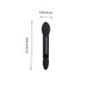 LOORGVEL 10pcs Disposable Dual-sided Eyeshadow Applicator Soft Sponge Tips for Effortless Eye Makeup for Travel Parties and Daily Use Black view 2