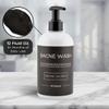Bacne Wash: All Natural Back Acne Cleanser with Charcoal, Jojoba Oil, Tea Tree Oil, Neem Oil, Aloe Vera, Colloidal Oatmeal, and Vitamin E - Body Acne Wash for All Skin Types view 4