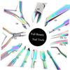 ADOCARN Durable Nail Cuticle Pusher Nail Art Tool Stainless Steel Electroplated for Fast Comfortable Cuticle Removal Salon Home Use view 3