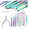 ADOCARN Durable Nail Cuticle Pusher Nail Art Tool Stainless Steel Electroplated for Fast Comfortable Cuticle Removal Salon Home Use view 4