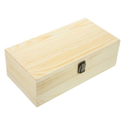 Beatifufu 32holes Portable Wooden Storage Case Compartment Organizer for Travel Handmade for Bottles Lightweight and Sturdy Design for Displays