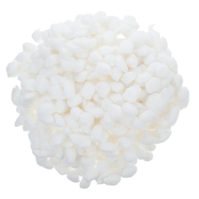 Healeved 400pcs Disposible Cotton Balls Salon Cotton Balls for Makeup Removal Skin-Friendly Pure Cotton for Medical Use
