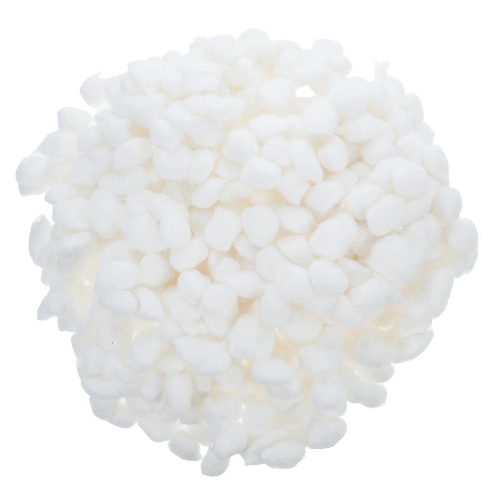 Healeved 400pcs Disposible Cotton Balls Salon Cotton Balls for Makeup Removal Skin-Friendly Pure Cotton for Medical Use