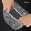 100Pcs Transparent Disposable Shower Hair Cover for Small Head Bathroom Products Disposable Bathing Hat Elastic Shower Bathing Hair Shower Hat view 4