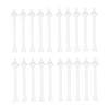 Healeved Ergonomic Plastic Nose Wax Stick 20pcs Set Smear Wax for Nose Facial Hair Removal Disposable view 1