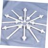 Healeved Ergonomic Plastic Nose Wax Stick 20pcs Set Smear Wax for Nose Facial Hair Removal Disposable view 2