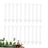 Healeved Ergonomic Plastic Nose Wax Stick 20pcs Set Smear Wax for Nose Facial Hair Removal Disposable view 3