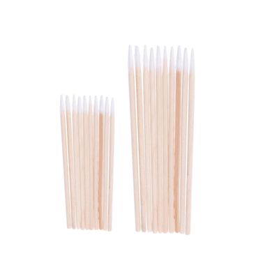 Healeved 200pcs Disposable Single Pointed Head Cotton Swabs for Lash Cleaning Makeup Removal for Salon Home Hospital
