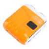 ZJchao Mini Rotary Beard Trimmer Power Display Washable Magnetic USB Rechargeable Mustache Trimmer Orange view 3