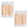 Healeved 1000pcs Disposable Pointed Cotton Swabs for Makeup Eyelash Cleaning and Precision Application for and Home Use view 1
