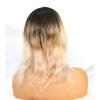 12 Inch Long Human Hair Toppers for Women 10x8inch Full PU Base Real Human Hair Topper Medium Density Hairpiece Replacement System (#1bTgrey color) view 4