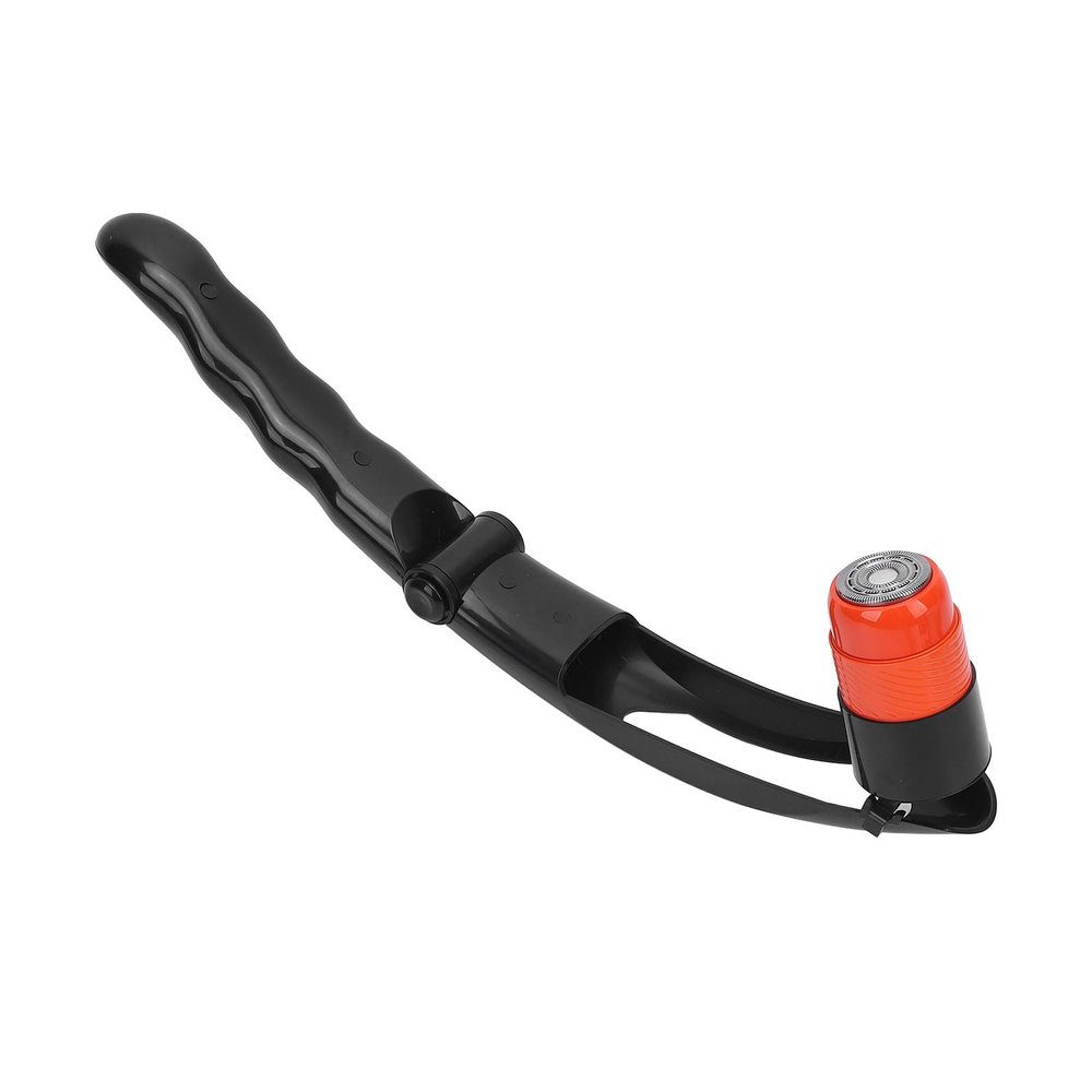 Ergonomic Folding Long Handle Back Hair Trimmer Removal Tool for Grooming