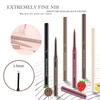 Aaiffey 2 Pcs Brown Gel Eyeliner,Glitter Colored Eyeliner Pen Waterproof Soft and Smooth Glide Eye Liners Gel with High Pigment Quick-Dry Buildable Long Lasting (02#+06#) view 3