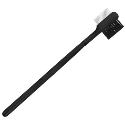 minkissy 2-in-1 Eyebrow Brush Comb Steel Comb for Precision Perfect Grooming Tool for Women Girls