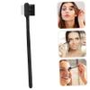 minkissy 2-in-1 Eyebrow Brush Comb Steel Comb for Precision Perfect Grooming Tool for Women Girls view 4