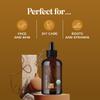 Organic Castor Oil Glass Bottle - 100% Pure Castor Oil Organic Cold Pressed Unrefined Glass Bottle - Extra Virgin Non GMO Hexane Free Cruelty Free Dermatologist Tested and USDA Certified (4 Fl Oz) view 2