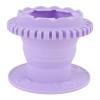 Makeup Brush Cleaner, 3 in 1 Portable Silicone Makeup Brush Cleaning Bowl Drying Holder, Multifunctional Foldable Paint Brush Cleaner for Kids & Adults view 1
