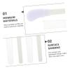 Beatifufu 5pcs Nail Shine Buffer Blocks Files Set Manicure Kit Ceramic Nail Files for Home Salon Use Grinder Manicure Tool Random view 2