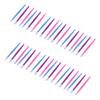 Beatifufu 72pcs Cuticle Nail and Cleaning Sticks Plastic Manicure Tools for Nail Art and Salon Use for Exfoliating and Dead Skin Removal view 1