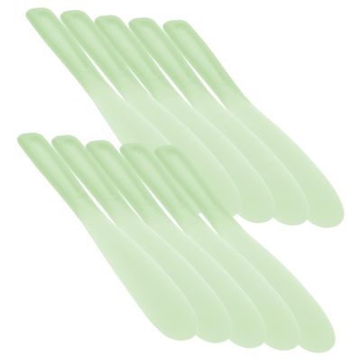 Beatifufu 10pcs Silicone Makeup Spatulas Cosmetic Spatulas for Skincare Tools Beauty Facial