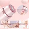 XieJY Women's Body Shaver, 2 in 1 Head Bikini Trimmer Rechargeable Eletctric Shaver for Women IPX7 Waterproof Wet and Dry Hair Trimmer for Facial Face Lip Chin Underarm Legs (Purple) view 4
