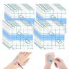 100 PCS Makeup Hand Palette Sticker, Single Use Makeup Mixing Palette Paper Make-up Artist Must Haves Disposable Cosmetic Tray Adhesive Tape Clear Waterproof Foundation Mixing Tray for Women Girls view 1