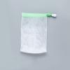 GYZOUKA Exfoliating Mesh Drawstring Bubble Foaming Net Soap Bag for Facial Body Cleaning Tool (Green) view 2