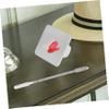 Toddmomy 5sets Portable Makeup Mixing Plate Cosmetic Mixing Tray Spatula Nail Supplies for French Manicure view 2
