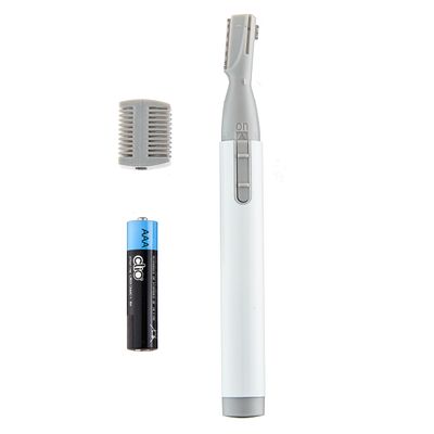 Cartrep Personal Hair Trimmer - Painless Hair Removal - Wet/Dry Rinseable Dual Blades - Great for Face, Tops of Toes, Or Any Part of The Body - Compact Design Fits in Purse