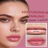 6 Pcs Glitter Lipstick Brown Nude Pink Purple Red Sets, Matte Shimmer Light to Dark for Women Long Lasting 24 Hours Lip Gloss, Sparkling Shiny Waterproof Lip Stick Color Lip Stain labiales Makeup Gift view 3